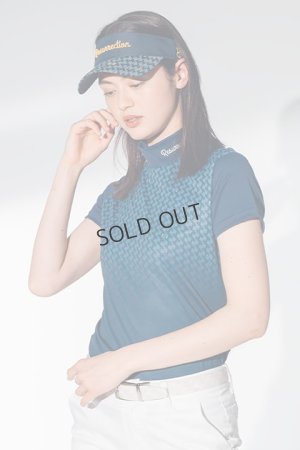 画像2: {SOLD}レザレクション｜Resurrection ウィメンズ グラデーション モックネック{-BBS}