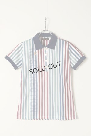 画像1: {SOLD}レザレクション｜Resurrection W's Candy Stripe Polo / ウィメンズ キャンディストライプポロ{-BBS}