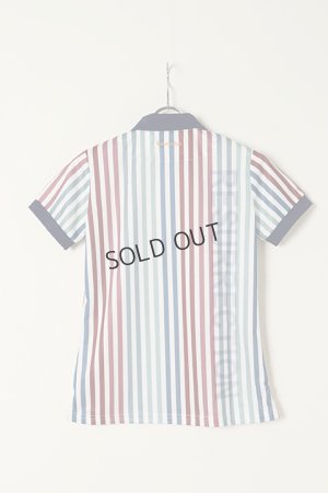 画像7: {SOLD}レザレクション｜Resurrection W's Candy Stripe Polo / ウィメンズ キャンディストライプポロ{-BBS}