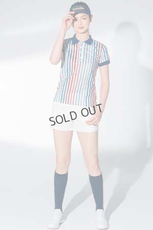 画像3: {SOLD}レザレクション｜Resurrection W's Candy Stripe Polo / ウィメンズ キャンディストライプポロ{-BBS}