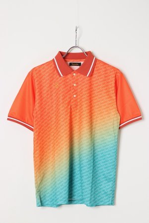 画像1: 【周年記念 24%OFF ｜19,800円→15,048円】 レザレクション｜Resurrection スロープグラデーションポロ{-BBS}