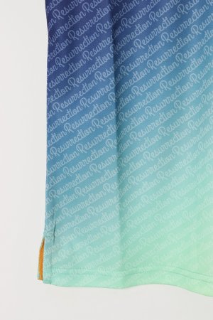 画像7: 【 50%OFF セール19,800円→9,900円】 レザレクション｜Resurrection スロープグラデーションポロ{-BBS}