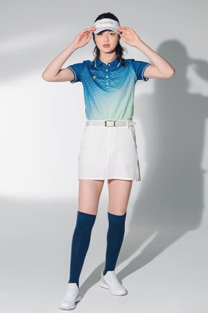 画像4: 【 50%OFF セール19,800円→9,900円】 レザレクション｜Resurrection スロープグラデーションポロ{-BBS}