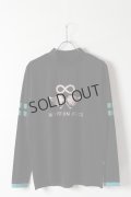 {SOLD}roarguns ロアーガンズ AddElm LONG SLEEVE MOCK NECK BIG PRINT{-BCA}