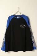 MAYO メイヨー Forget Me Not Skull Embroidery Raglan Long Sleeve Tee{-BCS}