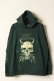 画像1: MAYO メイヨー MAYO Devil Skull Embroidery Hoodie{-BCS} (1)