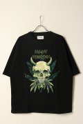 MAYO メイヨー MAYO Devil Skull Embroidery Shore Sleeve Tee{-BCS}