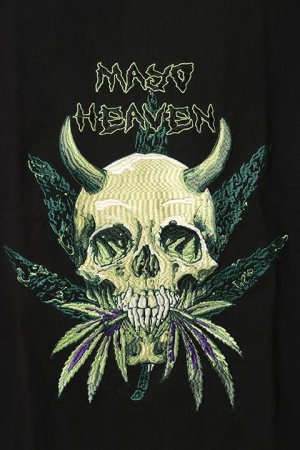画像3: MAYO メイヨー MAYO Devil Skull Embroidery Shore Sleeve Tee{-BCS}