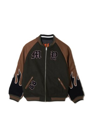画像2: MAYO メイヨー MAYO FIRE Embroidery Reversible Souvenir Jacket（リバーシブル）{-BCA}
