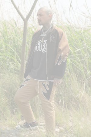 画像6: MAYO メイヨー MAYO FIRE Embroidery Reversible Souvenir Jacket（リバーシブル）{-BCA}