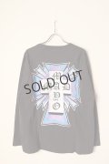 MAYO メイヨー MAYO CROSS Embroidery Raglan Long Sleeve Tee{23MY-LT11-BCA}