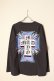 画像1: MAYO メイヨー MAYO CROSS Embroidery Raglan Long Sleeve Tee{23MY-LT11-BCA} (1)