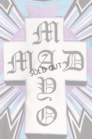 画像2: {SOLD}MAYO メイヨー MAYO CROSS Embroidery Raglan Long Sleeve Tee{23MY-LT11-BCA}