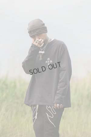 画像9: {SOLD}MAYO メイヨー MAYO CROSS Embroidery Raglan Long Sleeve Tee{23MY-LT11-BCA}