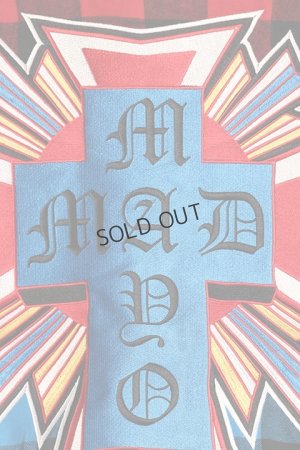 画像3: {SOLD}MAYO メイヨー MAYO CROSS Embroidery Check Shirt{-BCA}