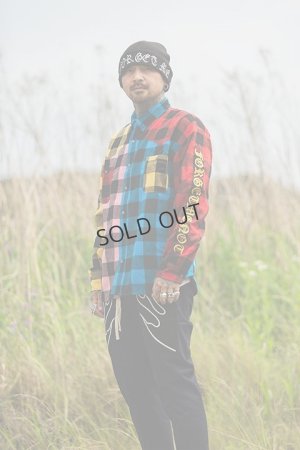 画像8: {SOLD}MAYO メイヨー MAYO CROSS Embroidery Check Shirt{-BCA}