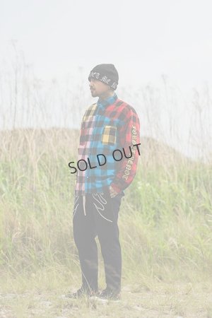 画像9: {SOLD}MAYO メイヨー MAYO CROSS Embroidery Check Shirt{-BCA}