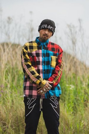 画像10: 【 20%OFF セール｜30,800円→24,640円】 MAYO メイヨー MAYO CROSS Embroidery Check Shirt{-BCA}