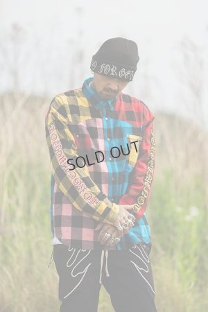 画像11: {SOLD}MAYO メイヨー MAYO CROSS Embroidery Check Shirt{-BCA}