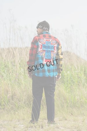 画像15: {SOLD}MAYO メイヨー MAYO CROSS Embroidery Check Shirt{-BCA}