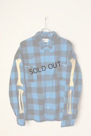 画像3: {SOLD}MAYO メイヨー MAYO BONES Embroidery Check Shirt{-BCA}