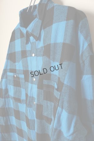 画像6: {SOLD}MAYO メイヨー MAYO BONES Embroidery Check Shirt{-BCA}