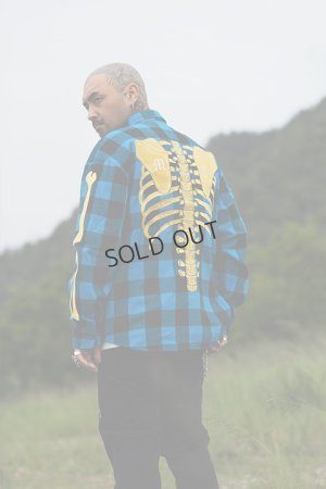 画像10: {SOLD}MAYO メイヨー MAYO BONES Embroidery Check Shirt{-BCA}