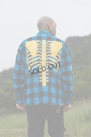 画像11: {SOLD}MAYO メイヨー MAYO BONES Embroidery Check Shirt{-BCA}