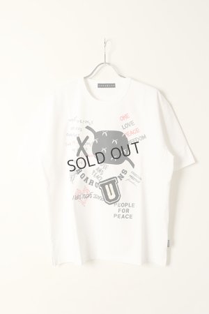 画像1: {SOLD}roarguns ロアーガンズ COLLAGE BIG TEE{-BCS}