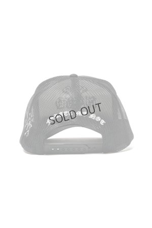 画像2: {SOLD}MAYO メイヨー MAYO CROSS BONE Embroidery Mesh CAP{-BDS}