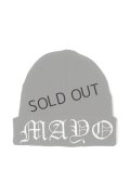 {SOLD}MAYO メイヨー MAYO LOGO EMBROIDERY KNIT CAP{-BDA}