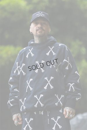 画像5: {SOLD}MAYO メイヨー MAYO CROSS BONES Embroidery Hoodie{-BDS}