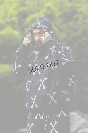 画像8: {SOLD}MAYO メイヨー MAYO CROSS BONES Embroidery Hoodie{-BDS}