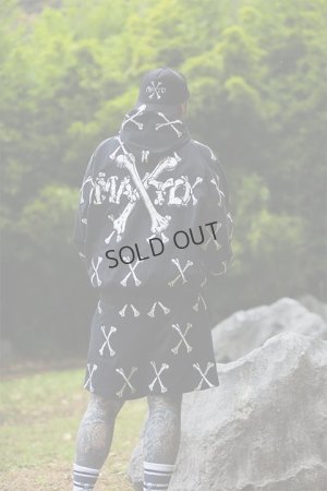 画像9: {SOLD}MAYO メイヨー MAYO CROSS BONES Embroidery Hoodie{-BDS}
