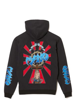 画像1: 【24SS新作】MAYO メイヨー Sunshine Embroidery Hoodie{-BDS}