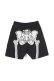画像1: 【24SS新作】MAYO メイヨー MAYO BONES Embroidery Shorts{-BDS} (1)