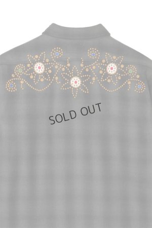 画像4: {SOLD}MAYO メイヨー MAYO WOOL EMBROIDERY CHECK SHIRT JACKET{-BDA}