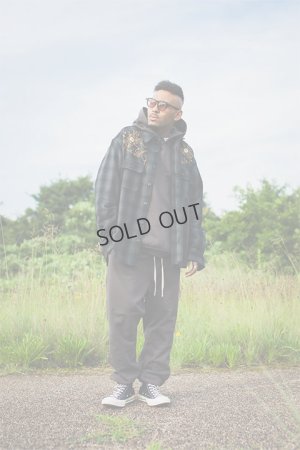 画像5: {SOLD}MAYO メイヨー MAYO WOOL EMBROIDERY CHECK SHIRT JACKET{-BDA}