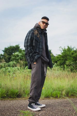 画像6: 【 30%OFF セール35,200円→24,640円】 MAYO メイヨー MAYO WOOL EMBROIDERY CHECK SHIRT JACKET{-BDA}