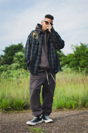 画像7: 【 30%OFF セール35,200円→24,640円】 MAYO メイヨー MAYO WOOL EMBROIDERY CHECK SHIRT JACKET{-BDA}