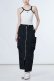 画像3: ダブスタ ダブルスタンダードクロージング｜DOUBLE STANDARD CLOTHING ESSENTIAL / グロッシータフタスカート{-BES} (3)