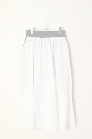 画像1:   ダブスタ ダブルスタンダードクロージング｜DOUBLE STANDARD CLOTHING １４G3Pミラノリブ×タフタリバーシブルスカート{-BCA}