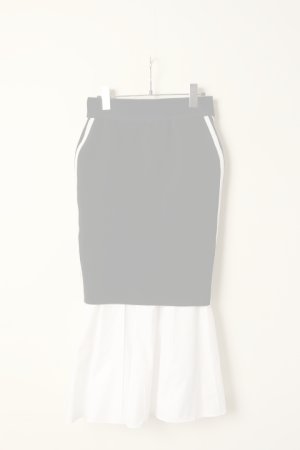 画像6:   ダブスタ ダブルスタンダードクロージング｜DOUBLE STANDARD CLOTHING １４G3Pミラノリブ×タフタリバーシブルスカート{-BCA}