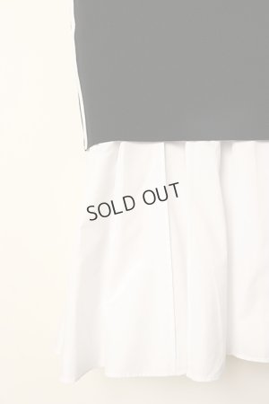 画像7: {SOLD}ダブスタ ダブルスタンダードクロージング｜DOUBLE STANDARD CLOTHING １４G3Pミラノリブ×タフタリバーシブルスカート{-BCA}