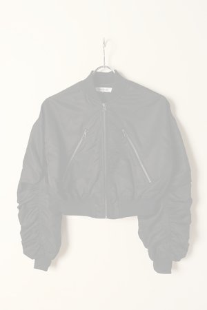 画像3:   ダブスタ ダブルスタンダードクロージング｜DOUBLE STANDARD CLOTHING ESSENTIAL / ギャザースリーブナイロンジャケット{-BCA}