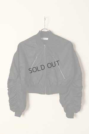 画像3: {SOLD}ダブスタ ダブルスタンダードクロージング｜DOUBLE STANDARD CLOTHING ESSENTIAL / ギャザースリーブナイロンジャケット{-BCA}