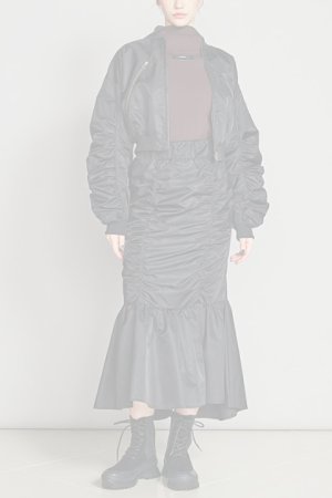 画像2:   ダブスタ ダブルスタンダードクロージング｜DOUBLE STANDARD CLOTHING ESSENTIAL / ギャザースリーブナイロンジャケット{-BCA}
