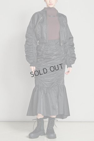 画像2: {SOLD}ダブスタ ダブルスタンダードクロージング｜DOUBLE STANDARD CLOTHING ESSENTIAL / ギャザースリーブナイロンジャケット{-BCA}