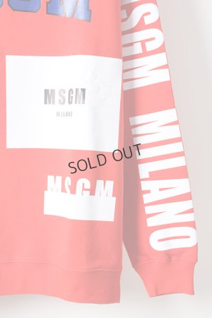 画像4: {SOLD}MSGM エムエスジーエム FELPA/SWEATSHIRT{2540MM174184799-18-AHA}