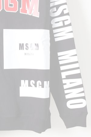 画像4:   MSGM エムエスジーエム FELPA/SWEATSHIRT{2540MM174184799-99-AHA}